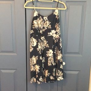 Floral spaghetti strap dress